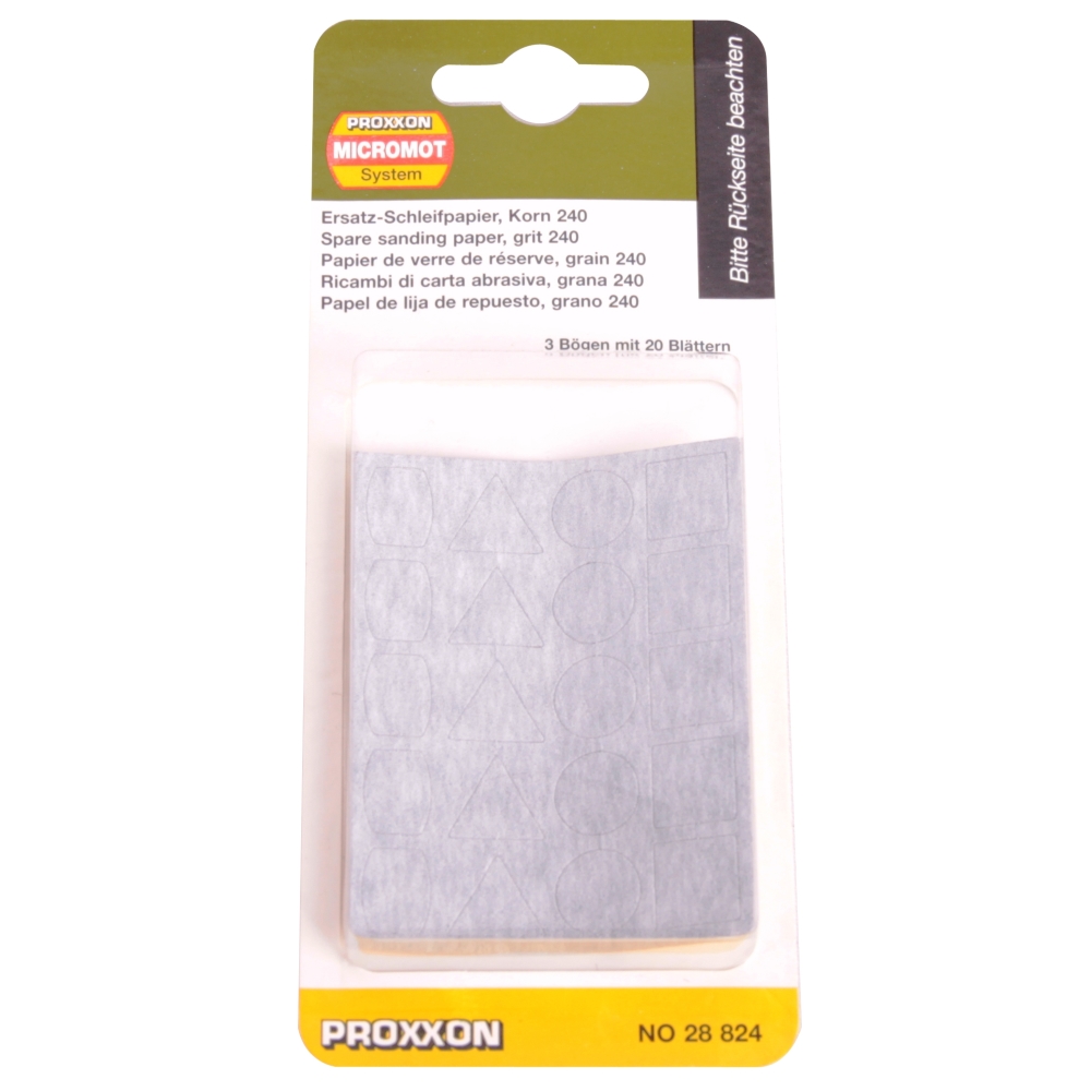 Folii abrazive de schimb pentru PS13, GR240, Proxxon 28824 [1]